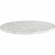 Cypher Outdoor 55" Round Dining Table Top in White Marble Look Concrete